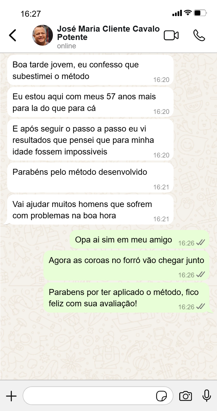 feedback positivo de cliente